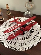 Ertl Wings Of Texaco Staggerwing 1939 Beechcraft D17s Die Cast Coin Bank picture
