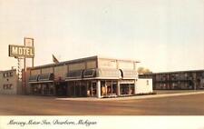Dearborn, MI Michigan  MERCURY MOTOR INN  Roadside Motel VINTAGE Chrome Postcard picture