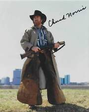 Chuck Norris signed 10x8 in Black XXXX picture