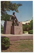 Waco TX Judge R.E.B Baylor Statue On University Campus Postcard Texas picture
