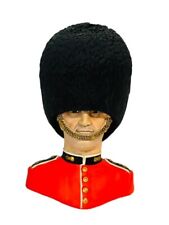 Bosson Legend Chalkware Face Bust Figurine Wall England Queen Guardsman 1986 AC4 picture