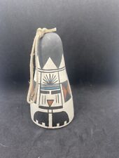 Vintage Luisa Tigua Pueblo Native American Pottery Bell Chime 6