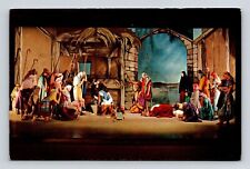 Greenwich CT Greenwich High School Traditional Christmas Pageant Chrome Postcard picture