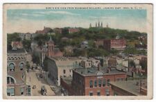 Troy, NY, Vintage Postcard Bird's eye View From Boardman Building East, 1931 picture