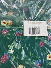 5 Yards Rare Longaberger Fabric in Emerald Vine by Waverly Lot #1 picture