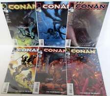 Conan Lot of 6 #19,21,22,23,24,25 Dark Horse Comics (2005) 1st Print Comic Books picture