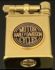 HARLEY DAVIDSON RARE VINTAGE WWII SOLID BRASS TRENCH LIGHTER H. D. P/N 99154-89Z picture