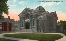 Vintage Postcard Park Baptist Church Brookfield Missouri MO AC Ferris Pub. picture