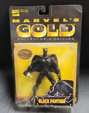 1998 Marvel's Gold Collector's Edition Black Panther Toy Biz Figure picture