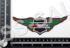 KAWASAKI WINGS EMBROIDERED PATCH IRON/SEW ON ~5-3/8