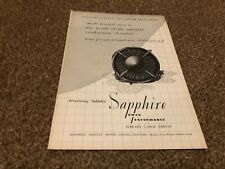 AC41 ADVERT 11X8 ARMSTRONG SIDDELEY SAPPHIRE ANNULAR COMBUSTION CHAMBER picture
