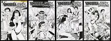 Vampirella Army of Darkness Variant Comic Set 1-2-3-4 Lot Horror Ash Evil Dead picture