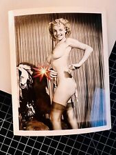 Vtg Original 50’s ROBERTA REYNOLDS Risque Cheesecake Pinup Glamour Girl Photo #1 picture