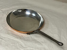 Mauviel Copper Fry Pan Saute 26cm/10.5-inches Mint/New Tin FRANCE 2.5mm+ thick picture