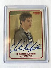 2018 Topps Stranger Things Auto Chester as Rushing Tommy H #A-TH Auto  picture