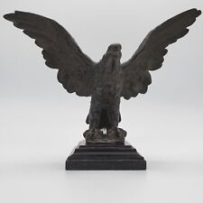 Vintage metal Pigeon statue antique decor paperweight sculpture bird wings dove picture