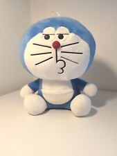 Doraemon Blue Gadget Cat 11” Plush Kissy Face Stuffed Anime picture