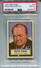 1952 Topps Look 'N See #64 Winston Churchill PSA 8 NM-MT English Leader picture