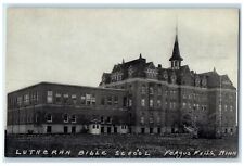 c1940's Lutheran Bible School Exterior Scene Fergus Falls Minnesota MN Postcard picture
