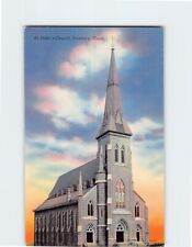 Postcard St. Peters Church Danbury Connecticut USA picture