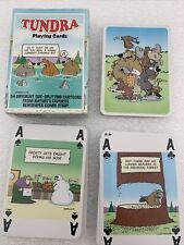 Playing Cards Tundra Cartoon 54-Different Side Splitting Humor Poker Cottagecore picture