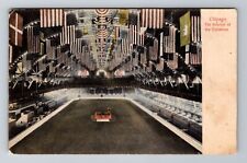 Chicago IL-Illinois, The Interior Of The Coliseum, Vintage c1905 Postcard picture