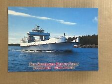 Postcard Governor Curtis Car Ferry Boat Rockland To Vinalhaven ME Maine Vintage picture