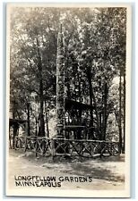 c1910's Longfellow Garden's Minneapolis Minnesota MN RPPC Photo Antique Postcard picture