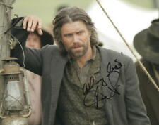 ANSON MOUNT SIGNED 8X10 PHOTO AUTHENTIC AUTOGRAPH HELL ON WHEELS COA C picture