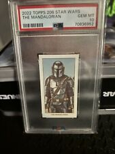 2022 Topps 206 Star Wars THE MANDALORIAN PSA 10 picture