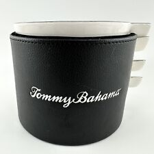 Tommy Bahama Cigar Ashtray Set of 4 Marlin Bar Blue Fin Distillery & Holder picture