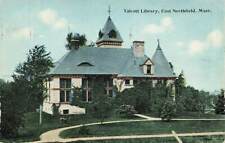 Postcard Talcott Library East Northfield MA P30 picture