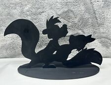 Warner Bros. Pepe Le Pew/Penelope Tex Welch Cast Iron Shadow Sculpture #384/1200 picture