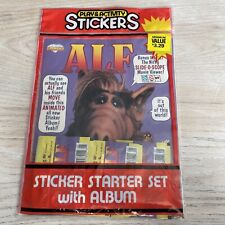 ALF Diamond Sticker Album Activity Book Movie Viewer 1987 Vintage NEW picture
