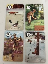 Vintage 1955 Pepys Boy Scout Cards Lot of 4 picture