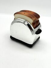 Vintage Vandor 1985 JAPAN Mini Toaster Two Slices of Toast Salt & Pepper Shakers picture