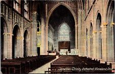 Postcard: Cleveland, OH Interior View Trinity Cathedral Church c1908 picture