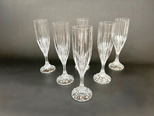 Mikasa Park Lane Champagne Flute Crystal Barware Set Of 6 picture
