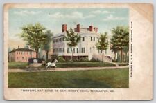 Thomaston ME Montpelier Home of Gen Henry Knox Private Mailing Card Postcard Y23 picture