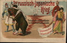 The Russian-Japanese War (Russo-Japanese War) Bruno Burger Postcard Vintage picture