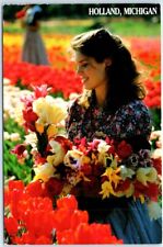 Postcard - Colorful Tulip Gardens - Holland, Michigan picture