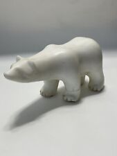 1960s Large Inuit Art Eskimo Marble Polar Bear Sculpture Carving picture