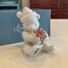 Lenox China Jewels Christmas Bear 1995 Numbered picture