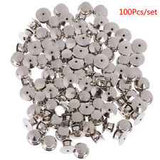 100Pcs/set  LOW PROFILE Locking Pin Backs Keepers for all Pin Post WAYEAM picture
