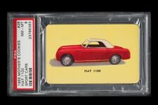 1955 🚘 D72 Mother's Cookies Sport Cards #28 Fiat 1100 PSA-8, Only 1 ^ Grade  picture