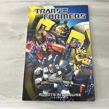 The Transformers: Robots in Disguise Vol #3 Trade Paperback Comic Book IDW picture
