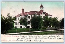 Canby Minnesota MN Postcard High School Exterior Building c1909 Vintage Antique picture