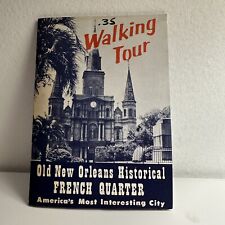 Old New Orleans Historical French Quarter - Walking Tour Booklet - 1960s #119 picture