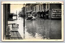 Moving Day at Hickman Kentucky KY Flood 1927 Postcard picture