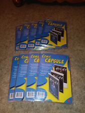 Lot Of (9) Comic Capsules Clear Brand New Hard Cases  picture